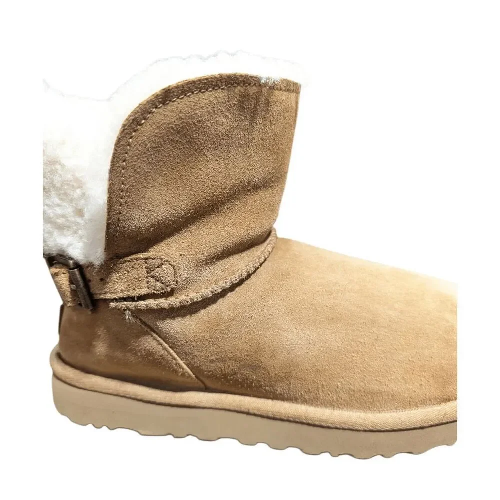 UGG Karel Mini Buckle Winter Boot Size 9